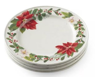 Princess house holiday elegance plato’s de cena 