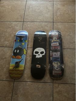 Skateboard decks