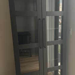 Ikea Glass Door Cabinet 