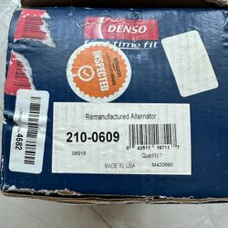 DENSO (contact info removed) Remanufactured Alternator