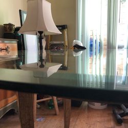 Glass table 60”” inch round