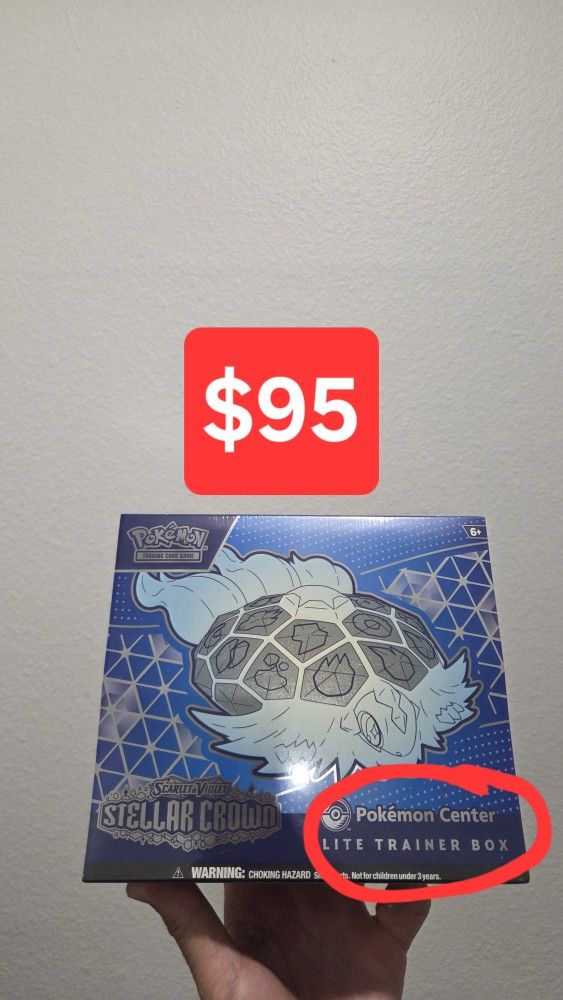 Stellar Crown Pokemon Center ETB