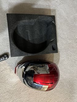 Iron-Man Wearable Electronic Helmet (Voice & Remote Controlled)