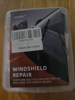 Windshield repair kit