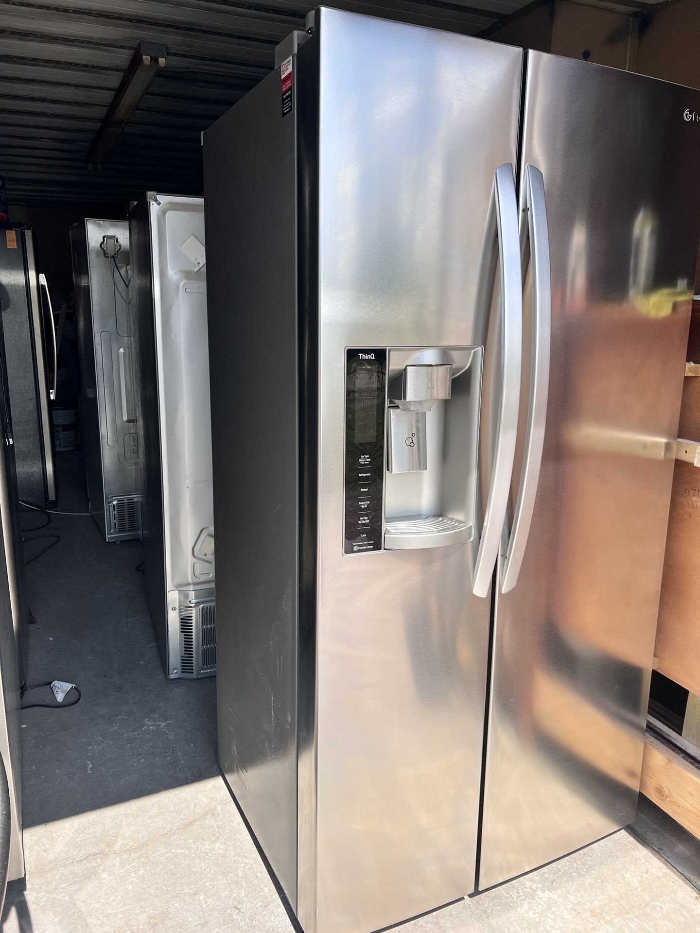 36” Stainless Steel Refrigerator Counter Depth Side By Side DELIVERY AVAILABLE  Appliances