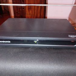 Magnavox-D.T.V. digital to analog converter box & remote control