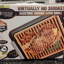 Electric Smoke-Less Grill (Gotham Steel)