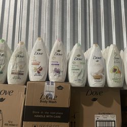 Dove Body Wash Mix And Match 6 Pcs For 25$