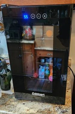 Cuisinart - Private Reserve 8-Bottle Wine Cellar - Black