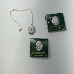 Silver plated Locket Chain 
