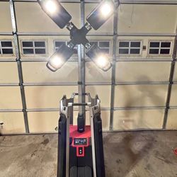 Milwaukee MX Fuel Rocket Tower Light And Charger 