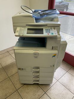 Ricoh MPC4501,MP C4501 color copier printer scan clean