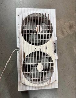 Dual Fan Window Exhaust Fan