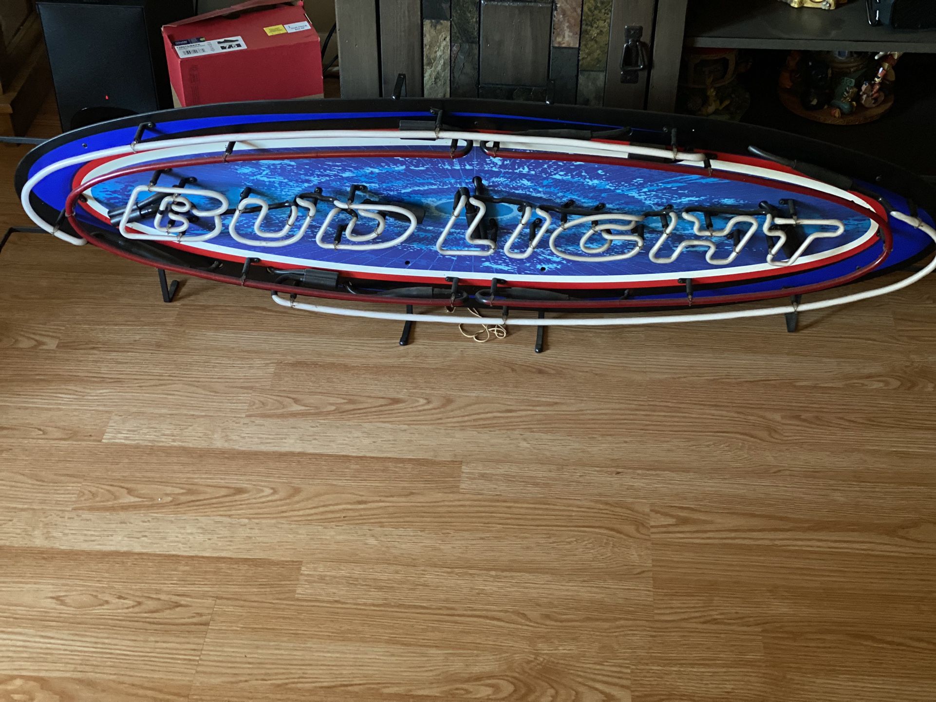 Bud Light Surfboard Sign