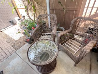 Patio chairs