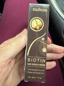 Ouhoe Biotin hair growth, serum 30ml bottle