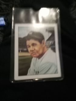 Babe Ruth 1983 near mint #39 baseball card