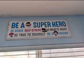 Superhero decor