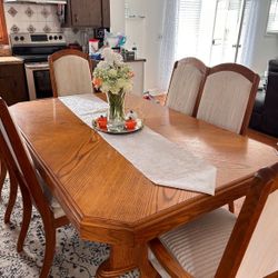 Dining Table And 6 Chairs