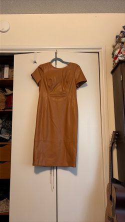 Calvin Klein leather dress size 6