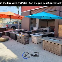 New Outdoor Patio Furniture Fire Pit Heater BBQ Backyard Deck