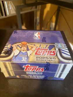 2025 TOPPS BASKETBALL retail box 20 packs