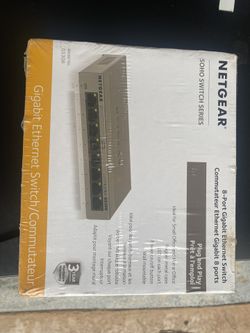 Netgear 8port Gigabit Ethernet Switch GS308100P