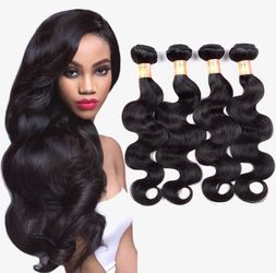 Selling 26", 26", 28", 28" Body Wave bundles for $225