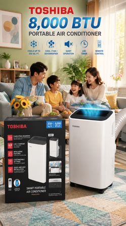 🔥 Midea 10,000 BTU Smart Portable AC – Cool Up to 450 Sq.Ft! 2. ❄️ Warehouse Clearance – Midea Portable Air Conditioner!