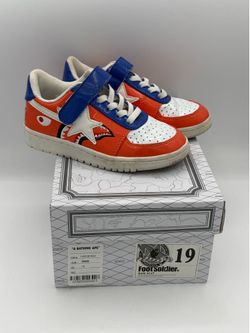 Kids Bape Ape Sneaker Size 19 / US Size 13