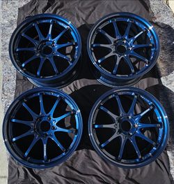 VOLK CE28SL MAG BLUE 18/9.5/+38 5×114.3