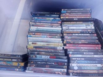 lots of dvds