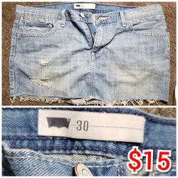 Levi Strauss demin Jean skirt