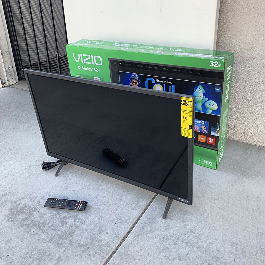 $90 (Brand New) Vizio D-series 32-inch smart tv 720p apple airplay chromecast screen mirroring 150+ free channels (d32h-j09)