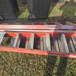 2 Ladders 10 And a 12 Footer 
