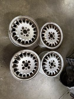 Bmw e30 bottle cap wheels set of 4