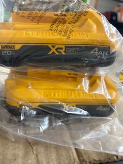 Dewalt baterías 2x$120