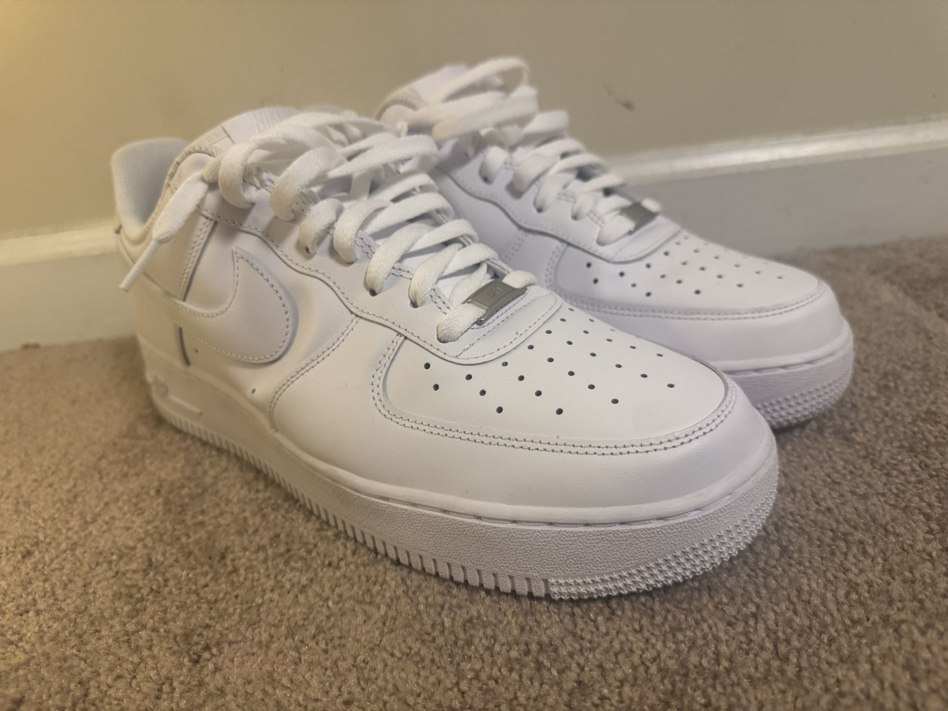 Nike Air Force 1 - All White - Men’s 12 - *LIMITED PRICE*