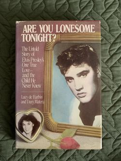 Elvis “Are You Lonesome Tonight” Book