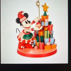 Minnie Mouse Holiday Sketchbook Ornament