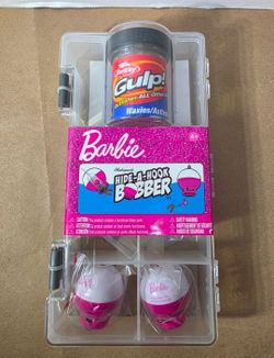 BARBIE SHAKESPEARE HIDE-A-HOOK BOBBER FISHING