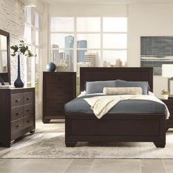 Brand New 4 Piece Brown Bedroom set