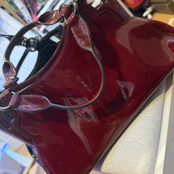 Cartier Red Patent Leather Handbag