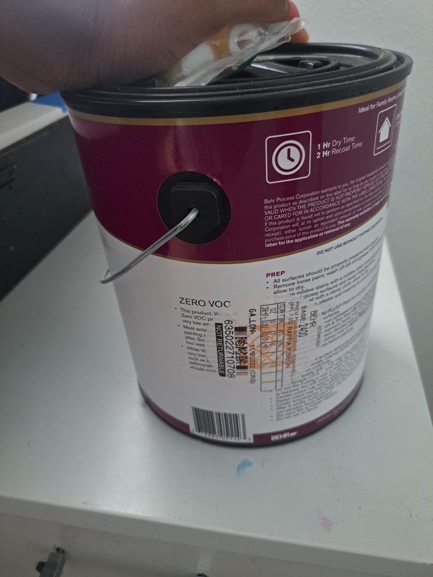Old Behr Paint