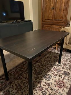 Black Desk Wooden