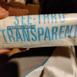 Clear Cover Self Adhesive Covering 