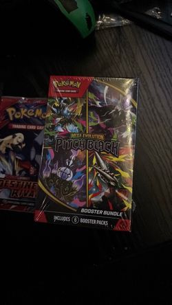 Pokémon Mega Evolution Pitch Black Booster Bundle trade