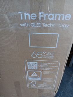 SAMSUNG 65"INCH QLED 4K THE FRAME TV LS03D 