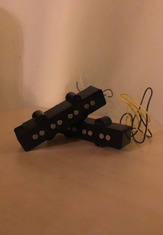 Pair of mij fender jazz bass pickups