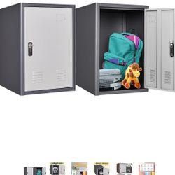 3.5CUB Locker Storage Cabinet, 19.7"H Metal Locker Storage Cabinet With 1 Doors, Small Metal Locker,Lockable Storage Cabinet,for employees,Office,Kids